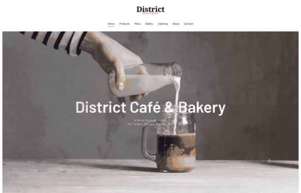 YOOtheme District - Food & Drink