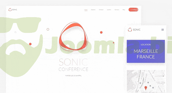 YOOtheme Sonic - Events & Conferences