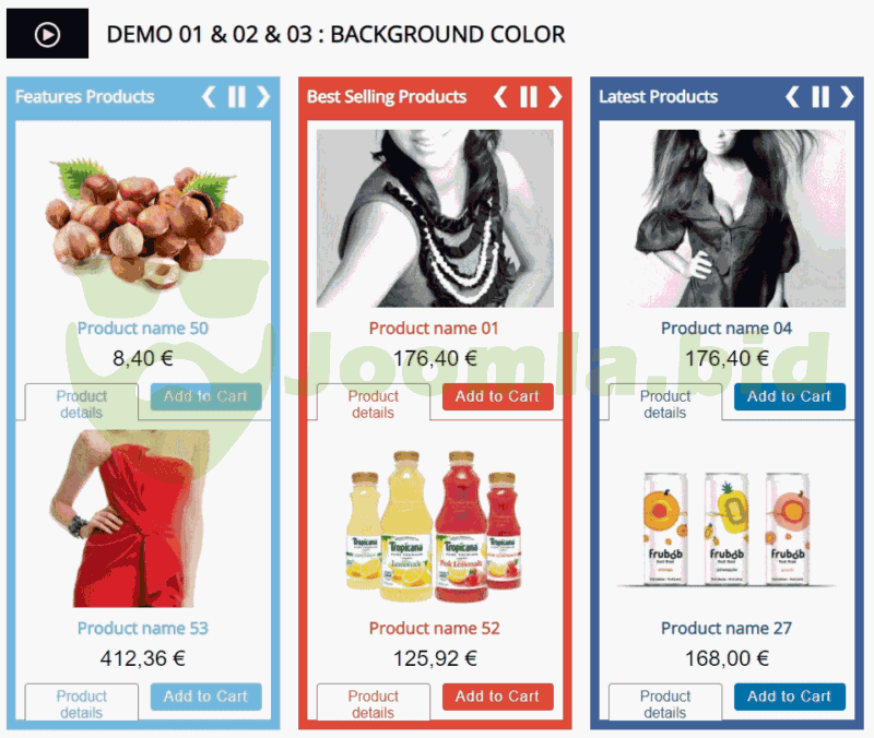 Vina Product Ticker for VirtueMart