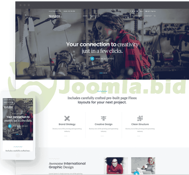 JoomShaper Floox - Corporate & Agency