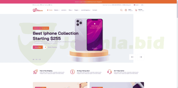 Sj GoStore - Online store JoomShopping