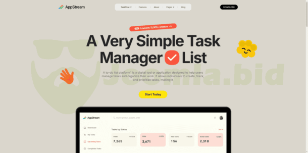 JoomShaper AppStream - SaaS & App Landing