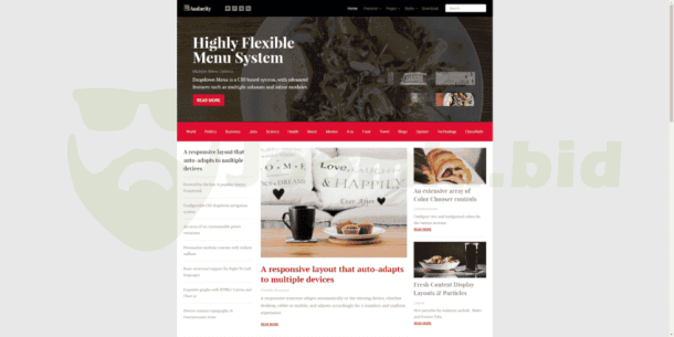 RocketTheme Audacity - News & Magazine