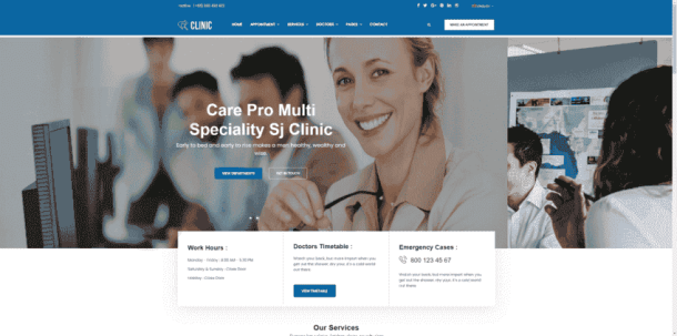 Sj Clinic - Responsive Clinic & Healthcare
