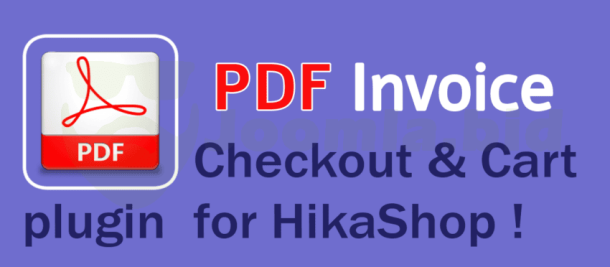 Attach PDF Invoice for HikaShop
