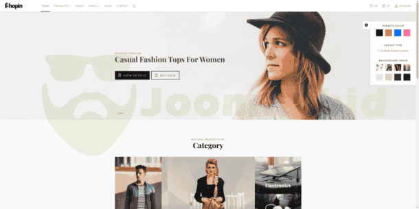 JoomShaper Shopin - J2Store
