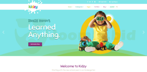 JoomShaper Kidzy - Kindergartens & Schools