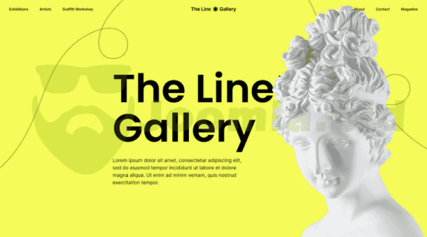 YOOtheme The Line Gallery