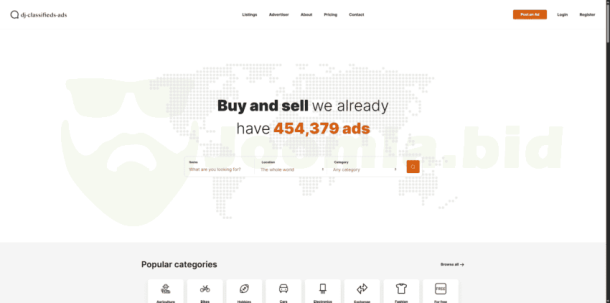 DJ-ClassifiedsAds and YOOtheme Pro