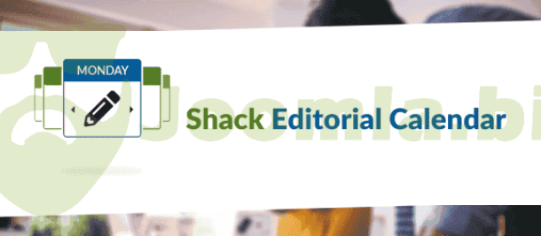 Shack Editorial Calendar Pro - Editorial