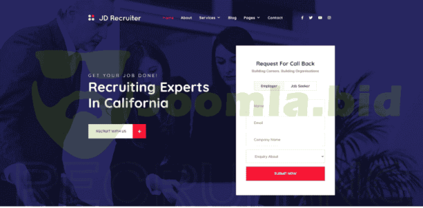 JD Recruiter - Consulting & Staffing (ThemeForest)