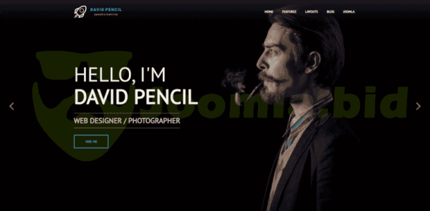 Pencil - Portfolio One Page (ThemeForest)