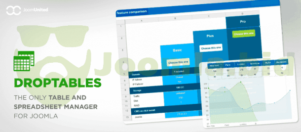 Droptables - Real Spreadsheet
