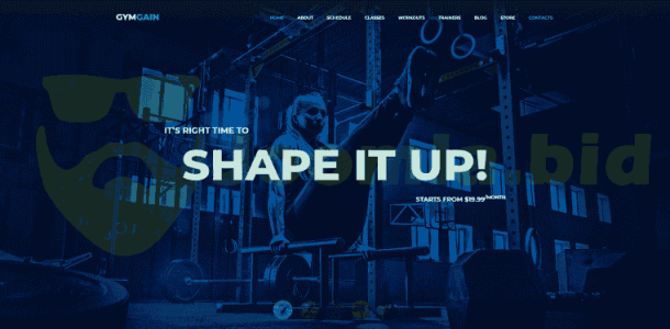 GymGain - Sports & Fitness J2store