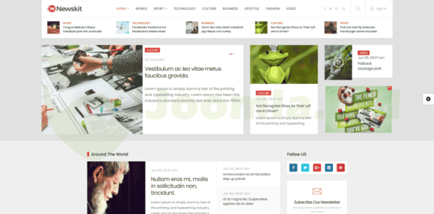 JoomShaper NewsKit - News & Magazine Sites