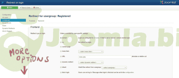 Redirect-on-Login Pro