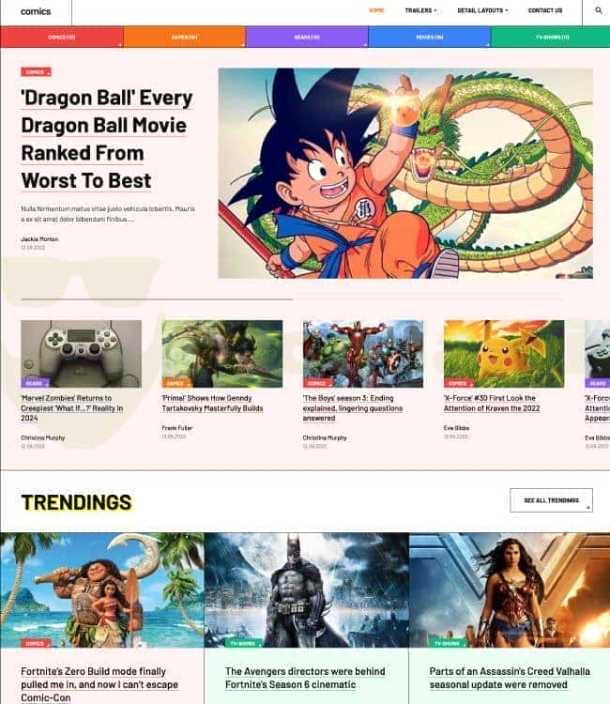 JA Comics - Movies, News & Magazine