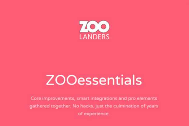 Essential Addons for the YOOtheme ZOO CCK - Zoolanders