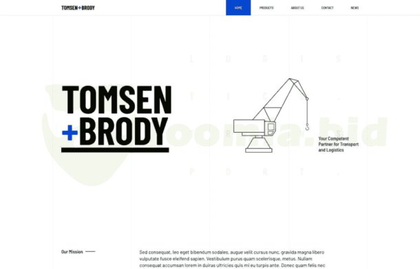 YOOtheme Tomsen Brody - Delivery & Supply