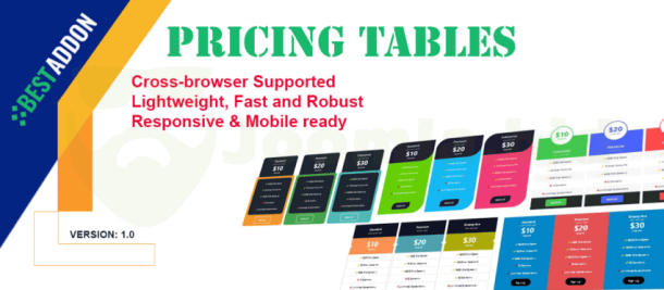 BA Pricing - Unique & Fully Customizable and elegant