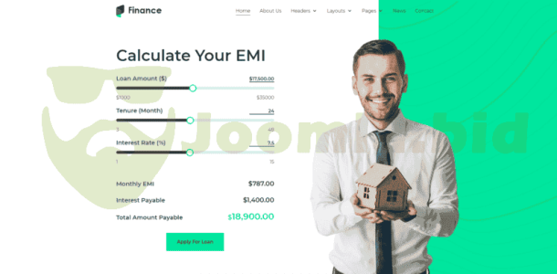 JD Finance - Consulting (ThemeForest)
