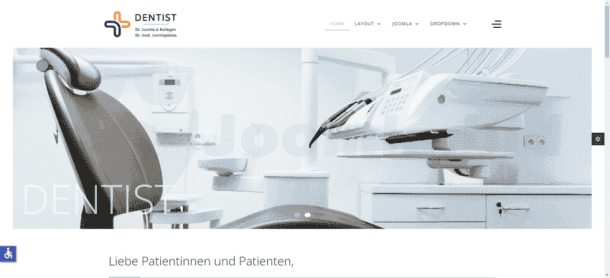 JoomlaPlates Dentist