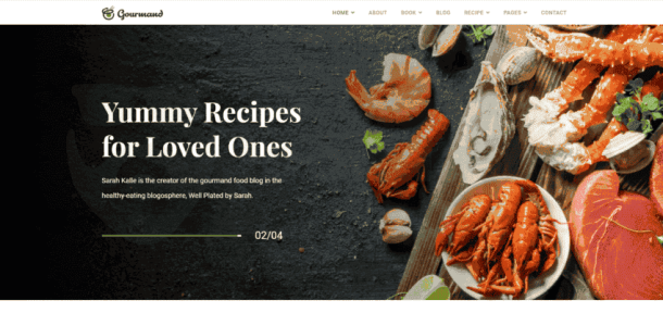 JoomShaper Gourmand - Recipe and Food Blog