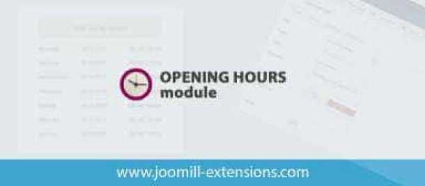 Opening Hours Pro