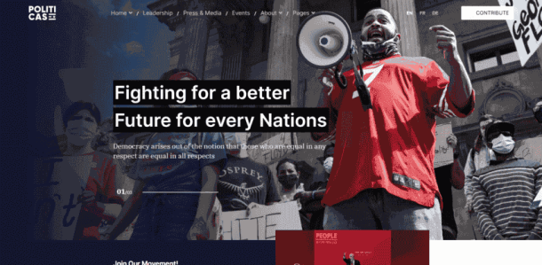 JoomShaper Politicas - Campaigns, Parties & Politicians